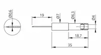 Ada35Needle Dimensions